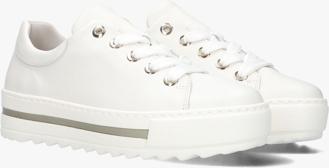 witte gabor lage sneakers 496