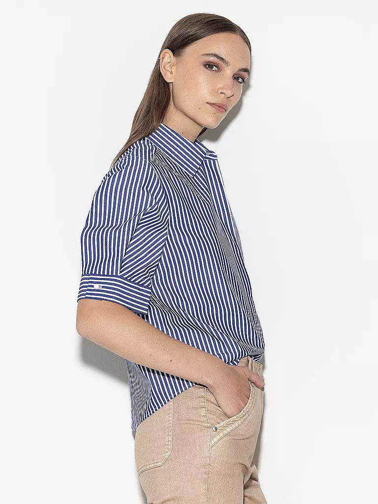 LUISA CERANO Bluse blau