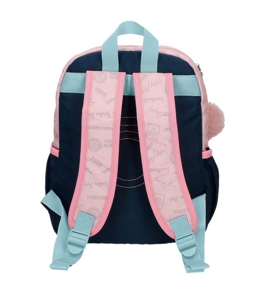Mochila para Carrinho de Bebê Enso Bonjour 32cm Rosa