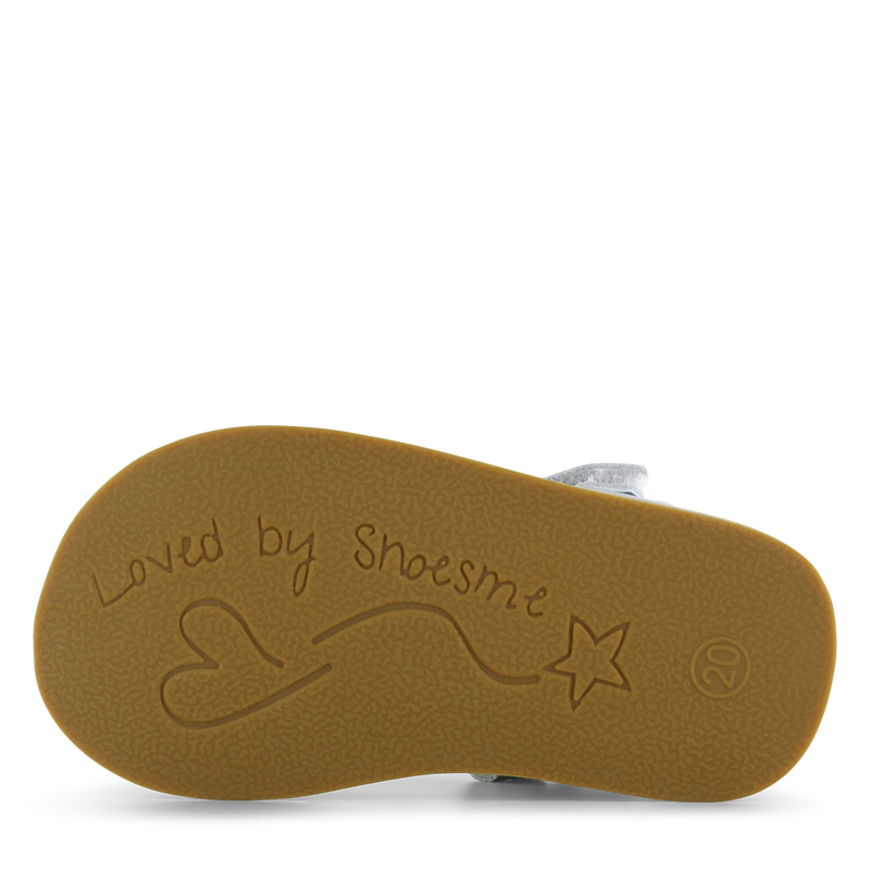 Shoesme silberne Sandale