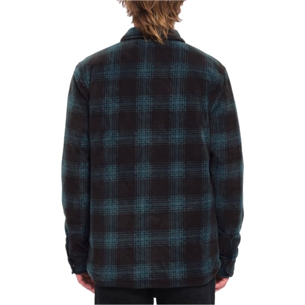 Chemise VOLCOM BOWERED FLEECE LS EVERGREEN