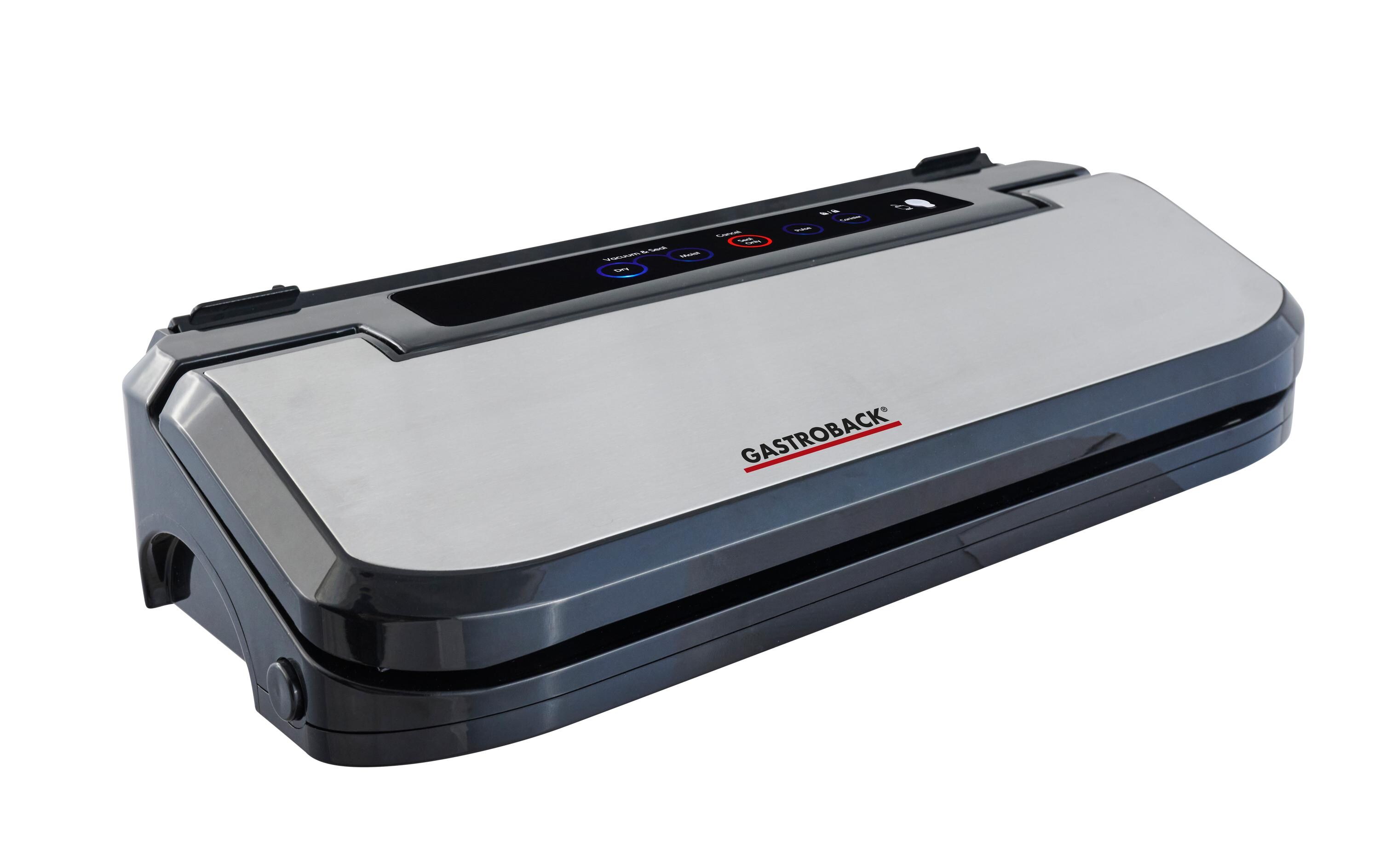 Vakuumiergerät Basic 46009 Schwarz/SilberLeistungsstarker Vakuumierer