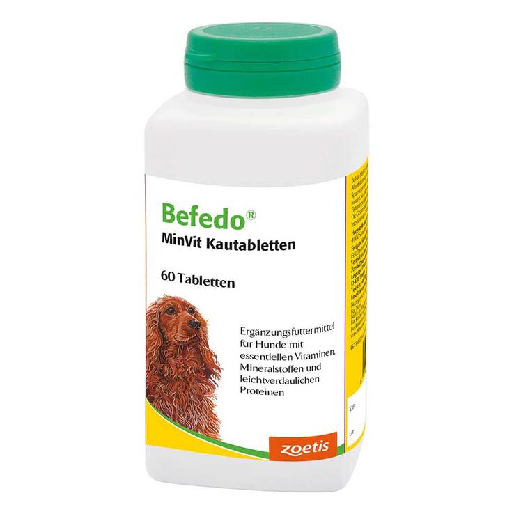 Befedo Minvit für Hunde Kautabletten, 60 St