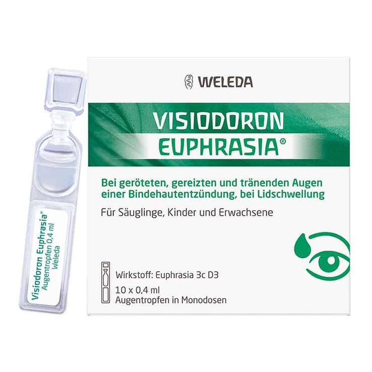 Visiodoron Euphrasia Augentropfen in Monodosen, 10X0.4 ml