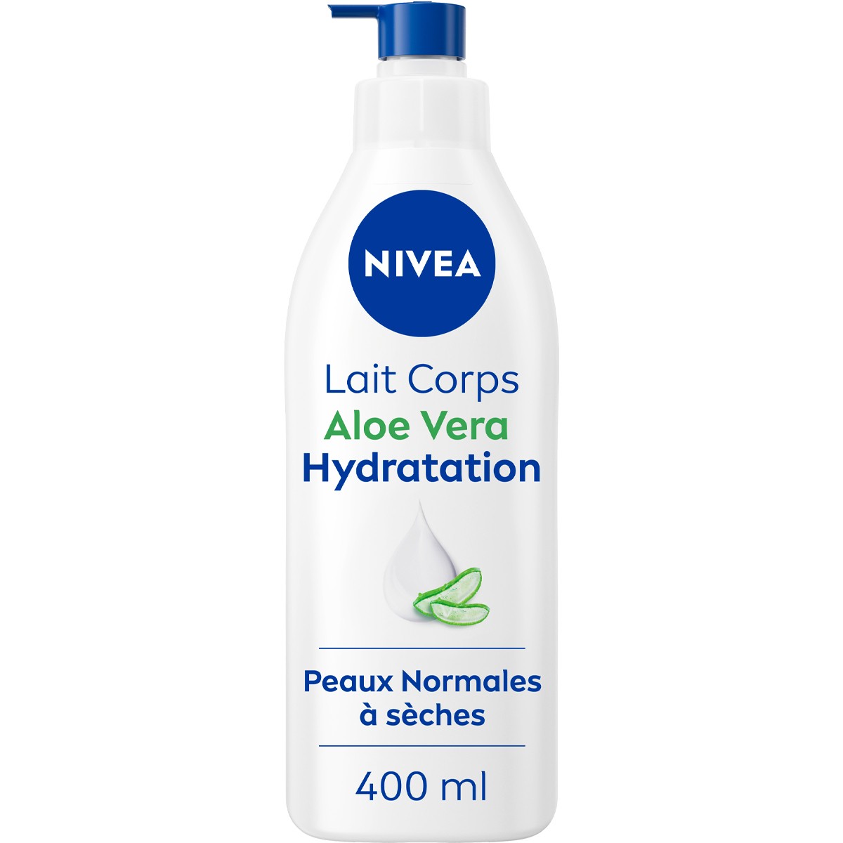 Lait corporel hydratant - Aloe vera - Peaux sèches - 400 ml