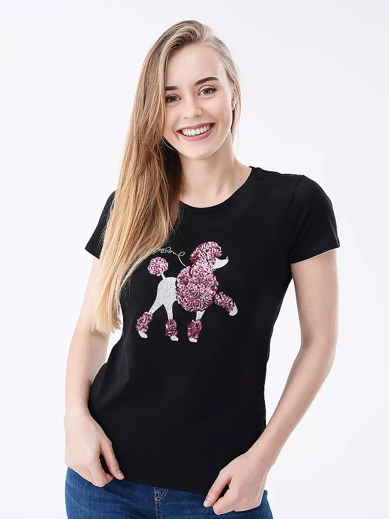 LIU JO T-Shirt schwarz