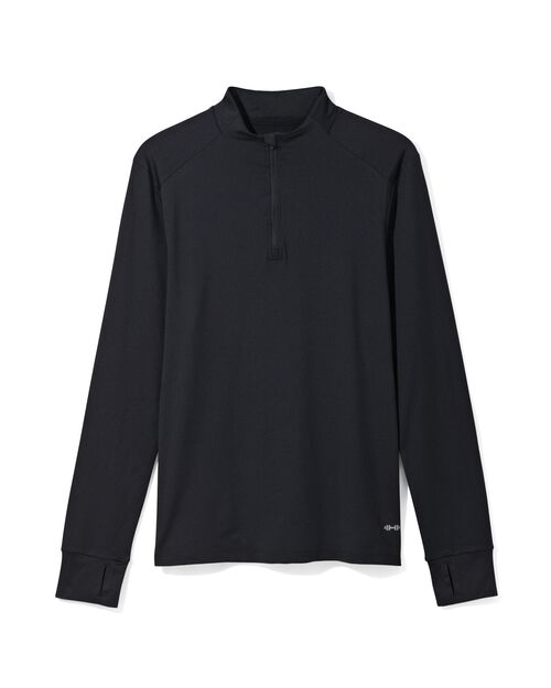 t-shirt sport polaire homme noir