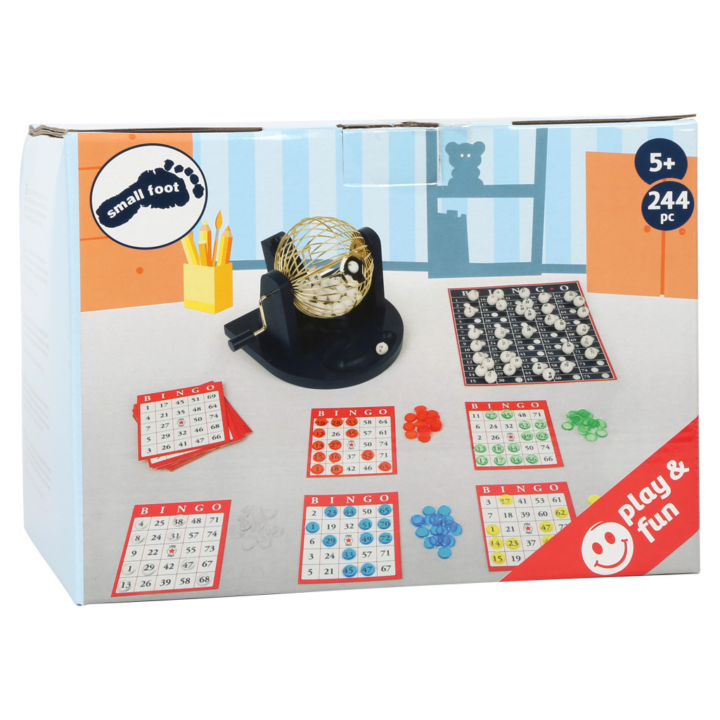 Set de jeu de bingo avec tambour