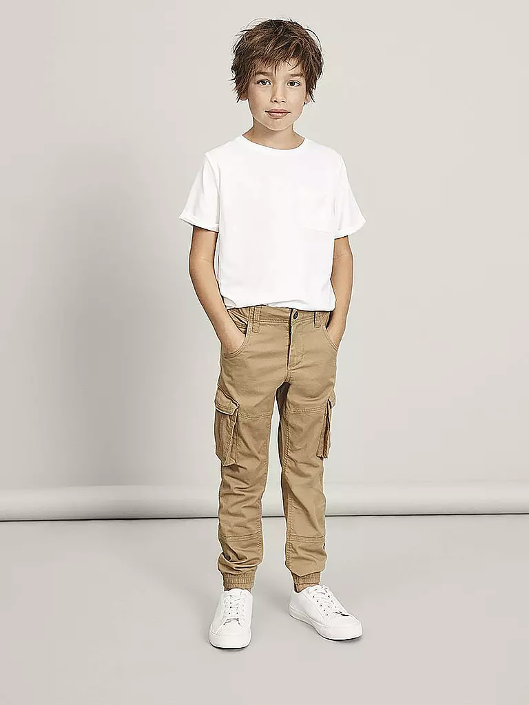 NAME IT Jungen Cordhose Regular Fit NITBAMGO beige