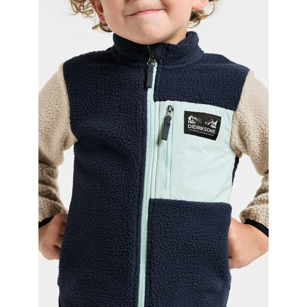 Køb Didriksons Ocean Mint Anten Kids Fullzip