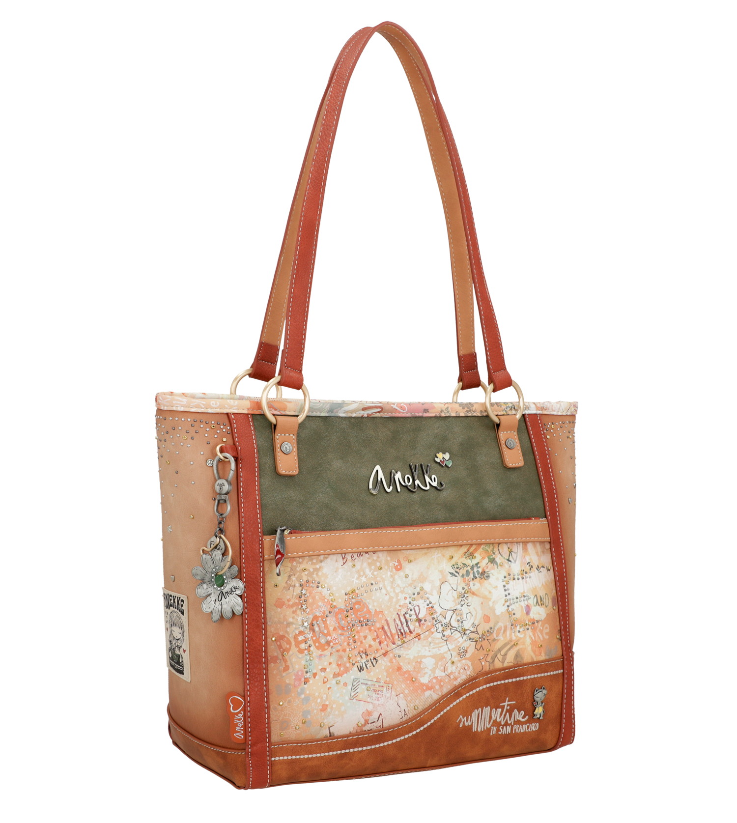 Anekke Schultertasche beige beige