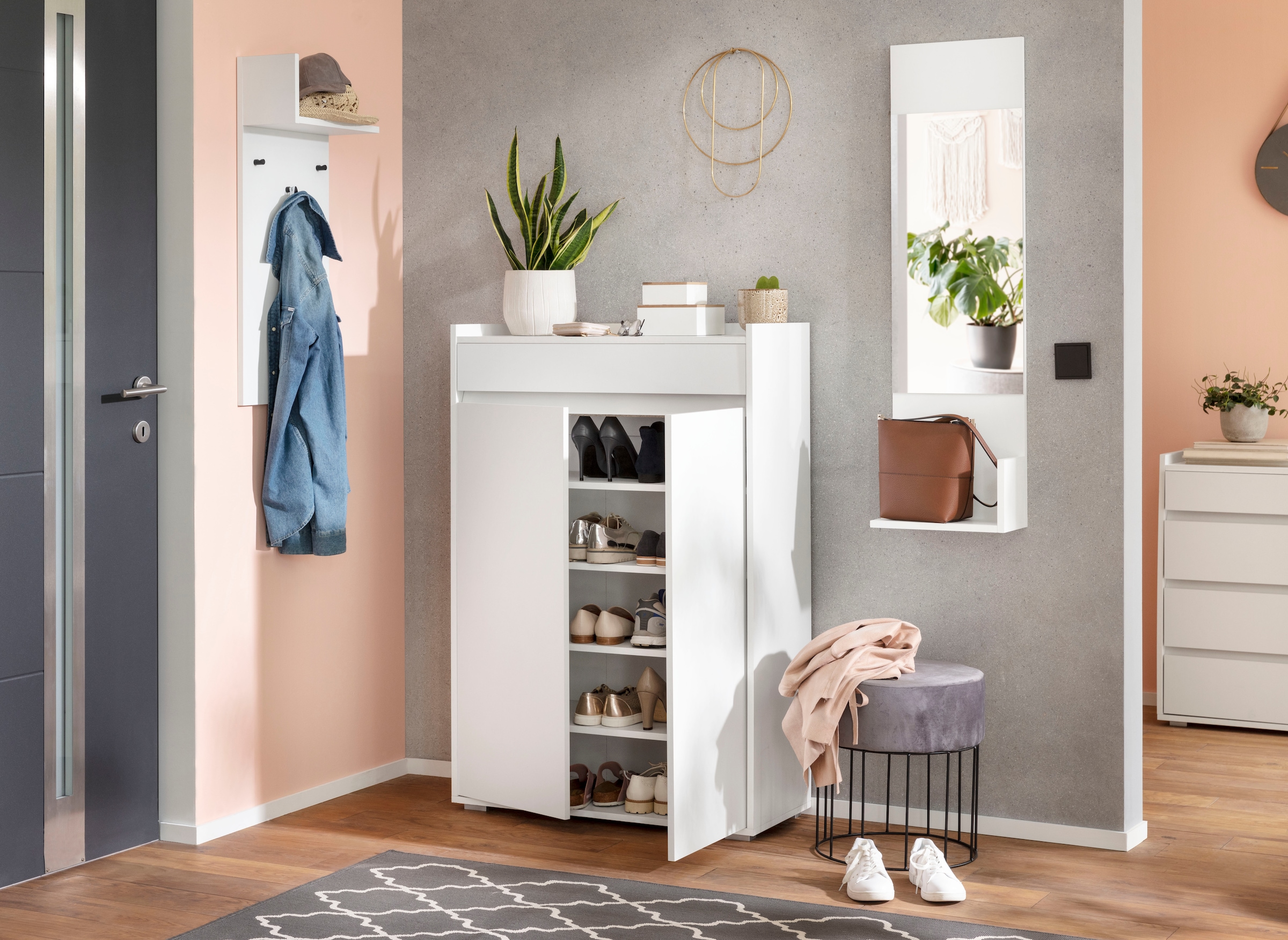 INOSIGN Spiegelpaneel »Kosmo« Breite 32 cm, mit 1 Ablage