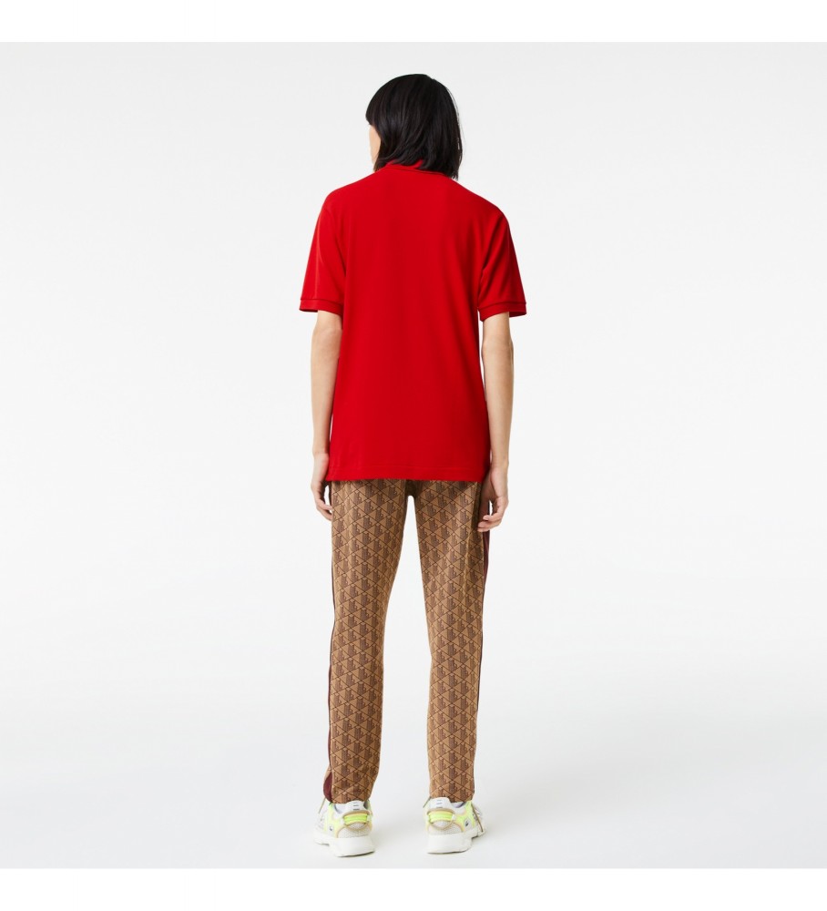 Lacoste Polo Classic Fit tamanho G 12.12 vermelha
