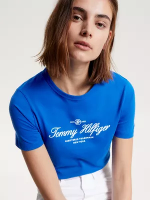 Camiseta Slim Fit com Logo Exclusivo