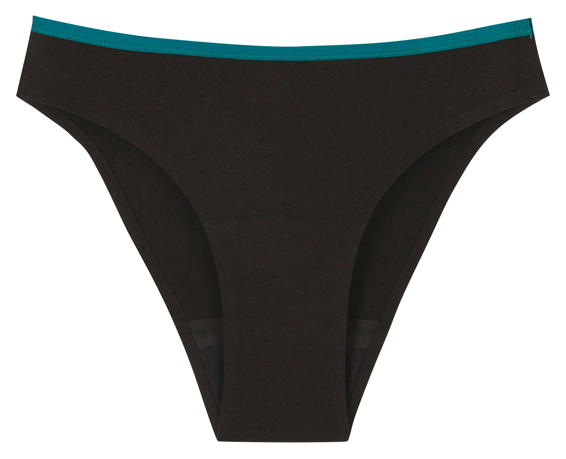 ARA - Culotte menstruelle en coton Bio Flux Moyen | Noir