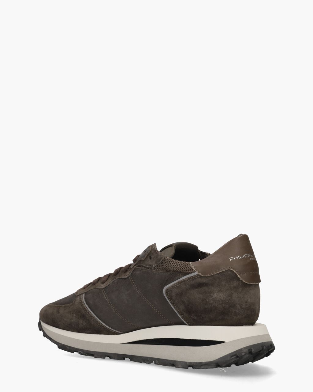 Philippe Model Tropez Haute Donkerbruin Herensneakers
