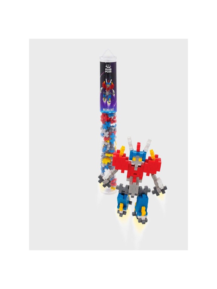 Plus-Plus - Mecha Bot & Glow Mix Bundle