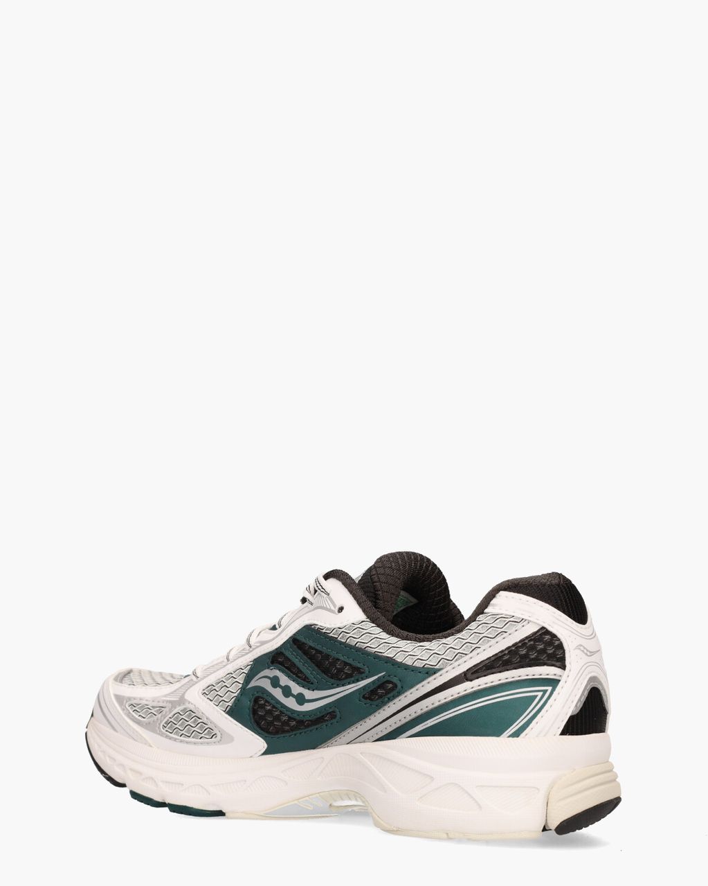 Saucony ProGrid Guide 7 Wit/Groen Damessneakers