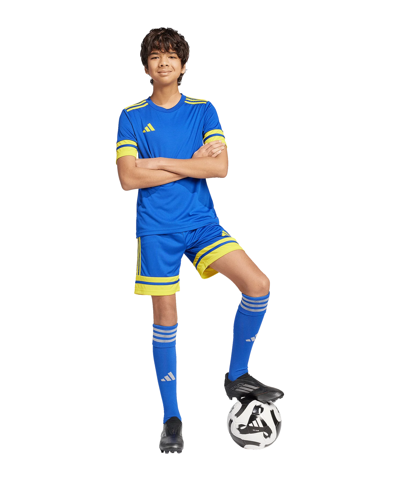 adidas Squadra 25 Trikot Kids Blau