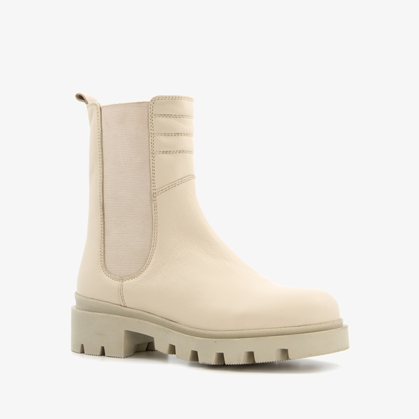 Groot leren meisjes chelsea boots