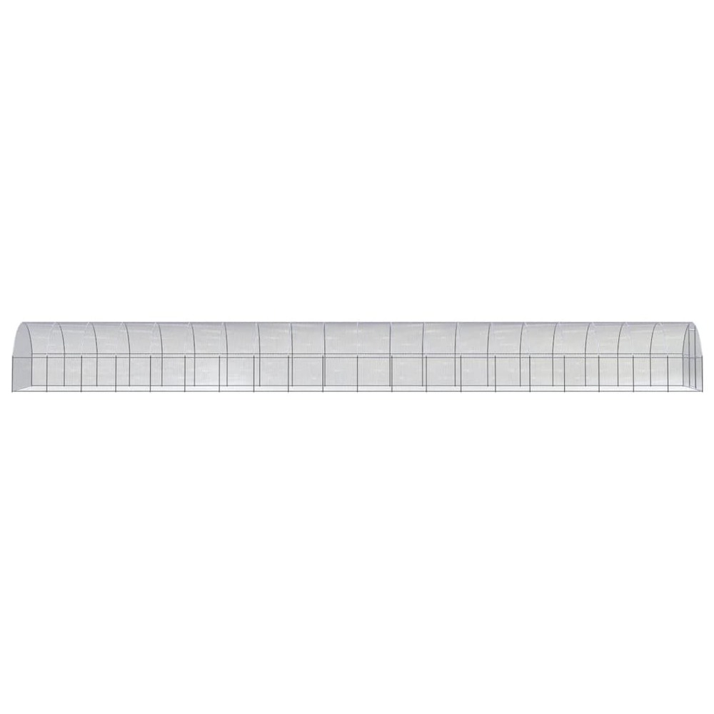 Poulailler d'extérieur 3x20x2 m acier galvanisé