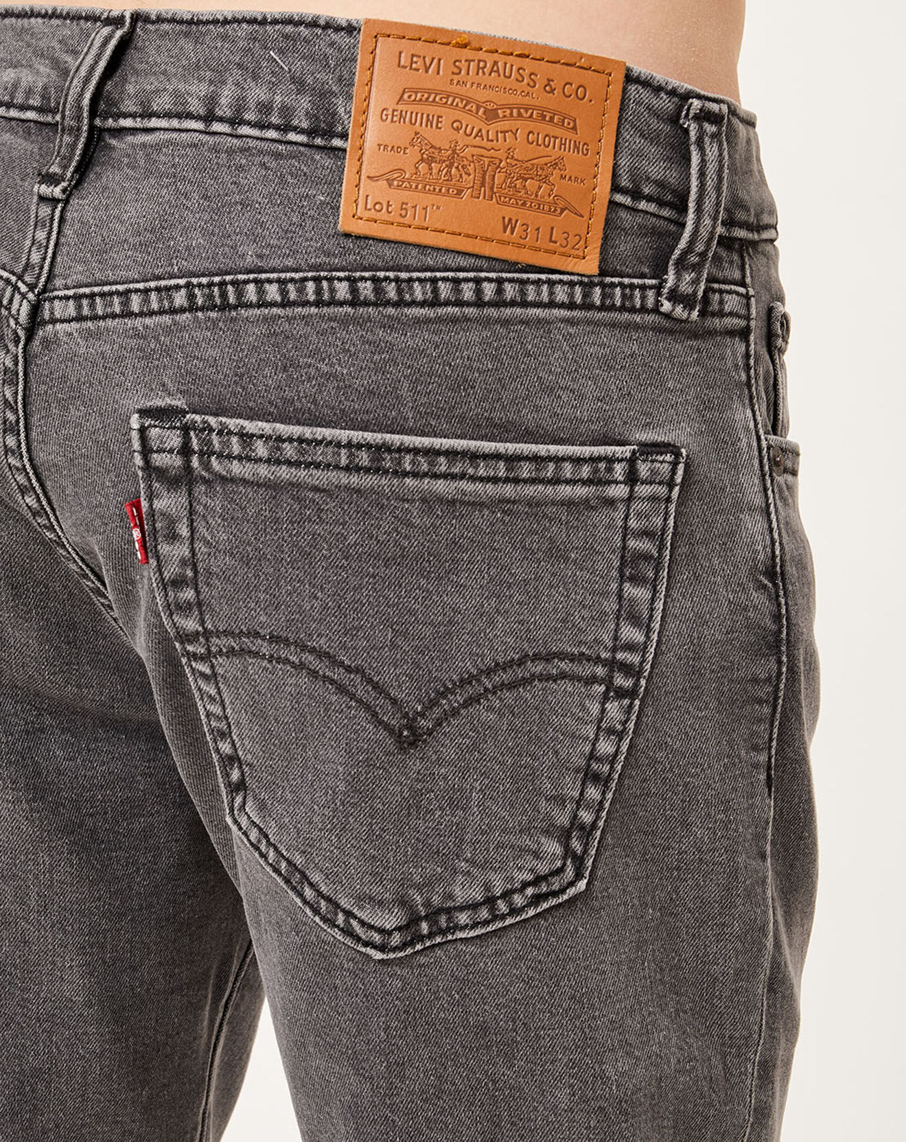 Levi's® Jean 511 Slim far far away délavé gris