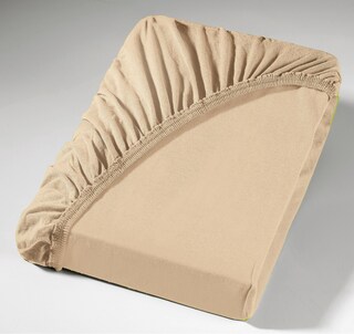 Vario Jersey-Spannbetttuch 90-100 x 200 cm düne