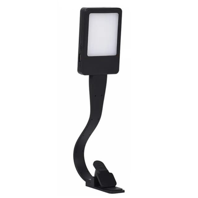 Genopladeligt læselys læselampe Clip On LED Book Light