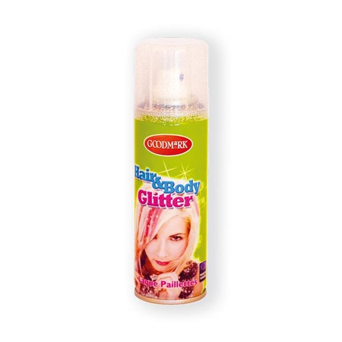 Haarspray glitter silver