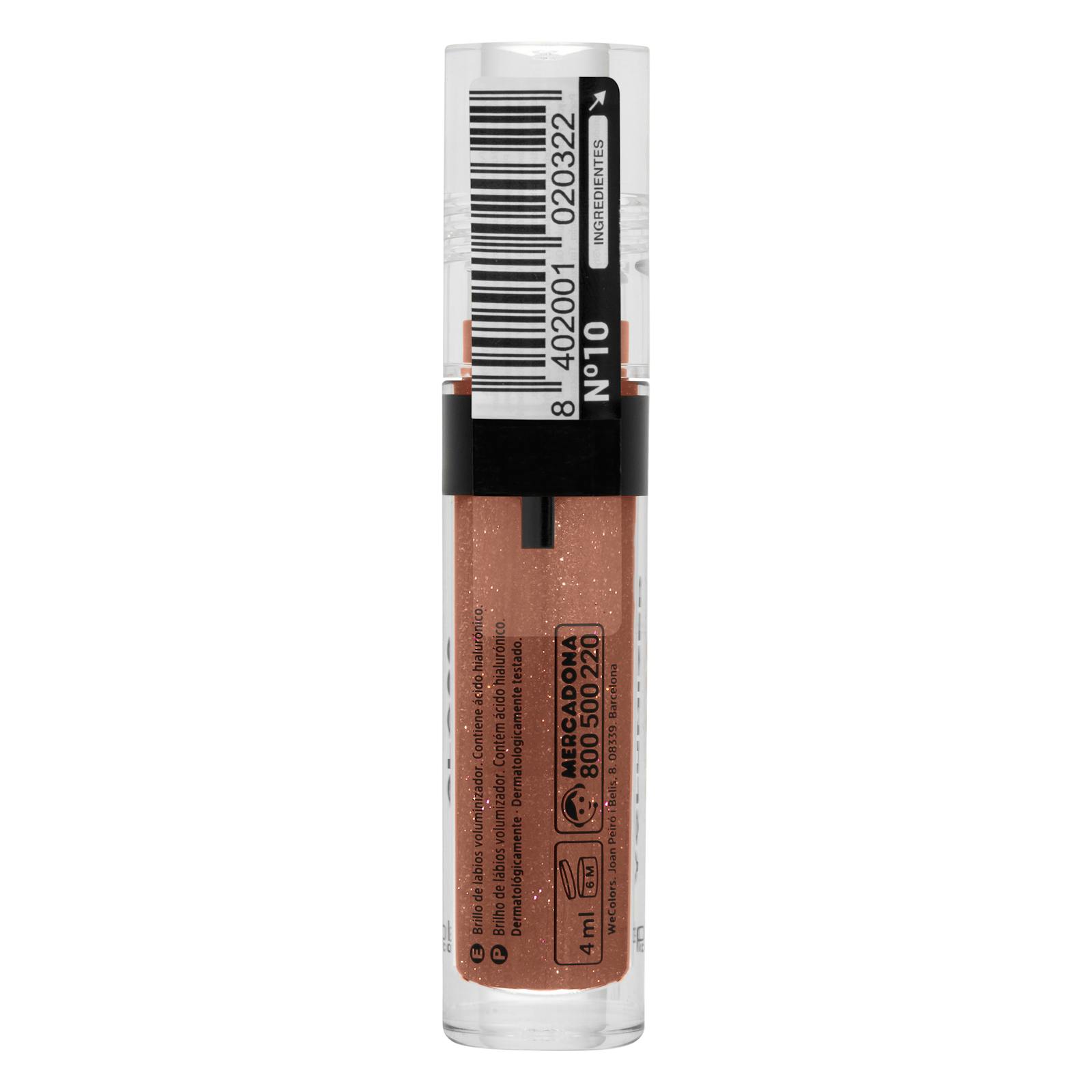 Deliplus 10 Volumizer Gloss Gloss à lèvres Chocolat