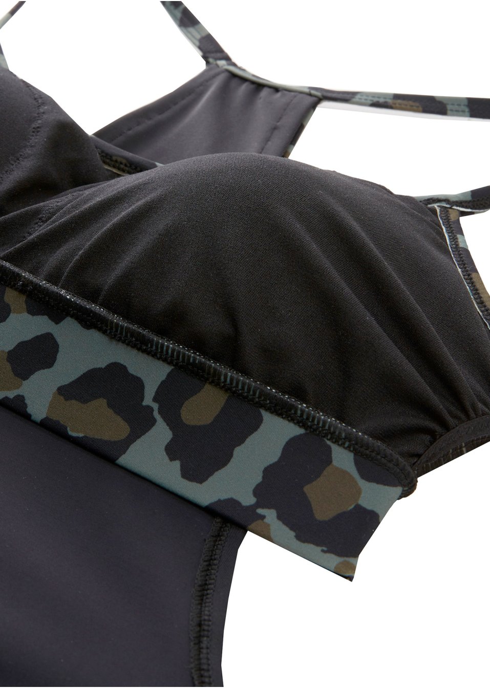 Tankini long (Ens. 2 pces.) avec poche pour prothèse