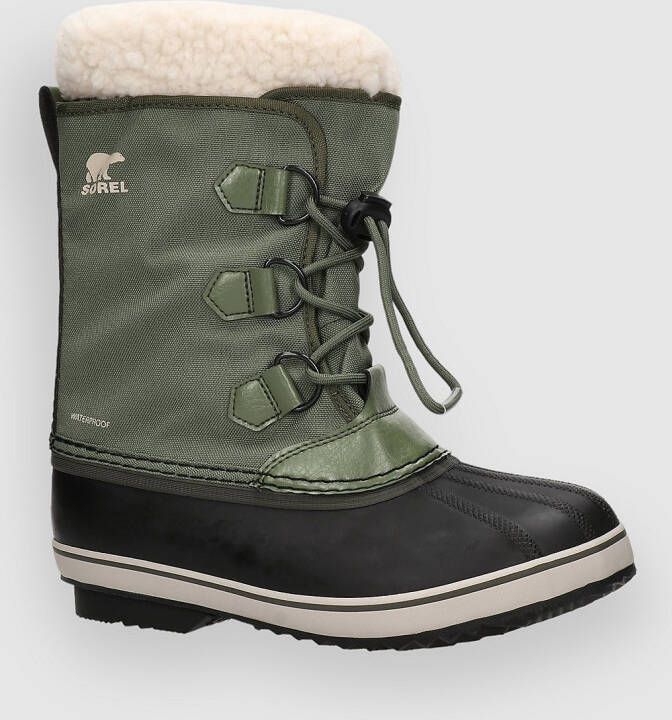 Sorel snowboots kaki Groen Nylon Meerkleurig 33