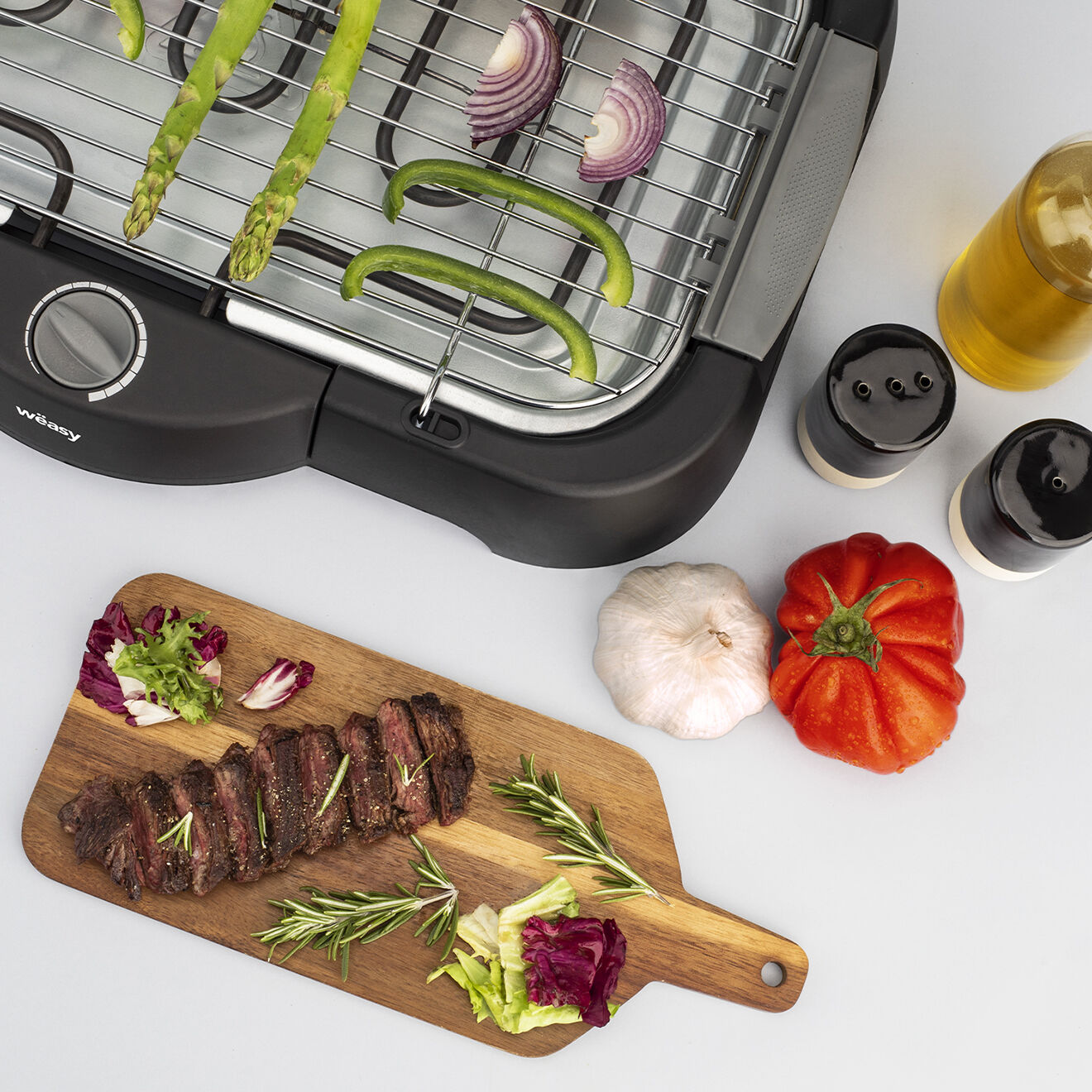 Weasy Grill BBQ électrique noir -  2000W