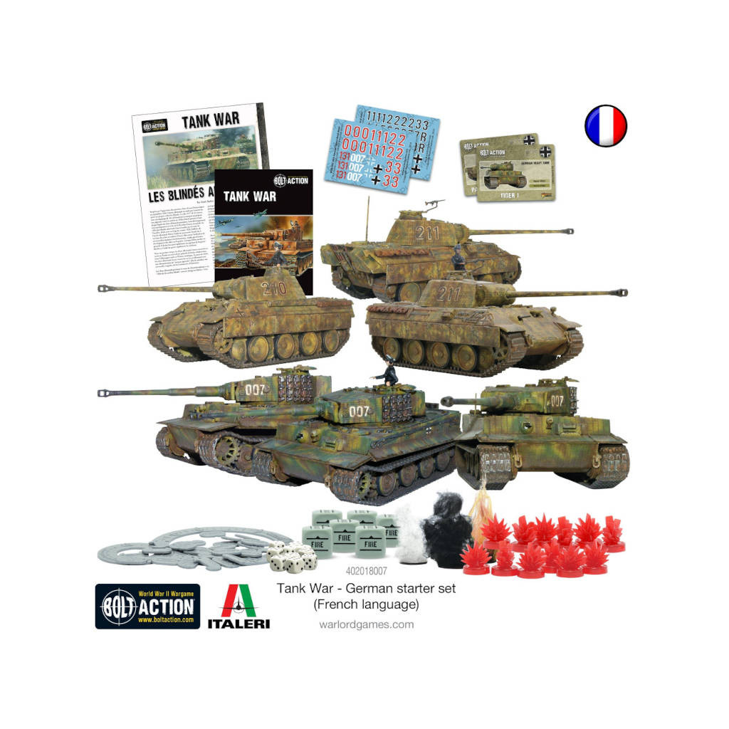 Bolt Action : Tank War - German Starter Set