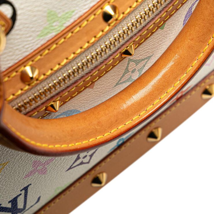 Louis Vuitton Vintage Louis Vuitton Alma White