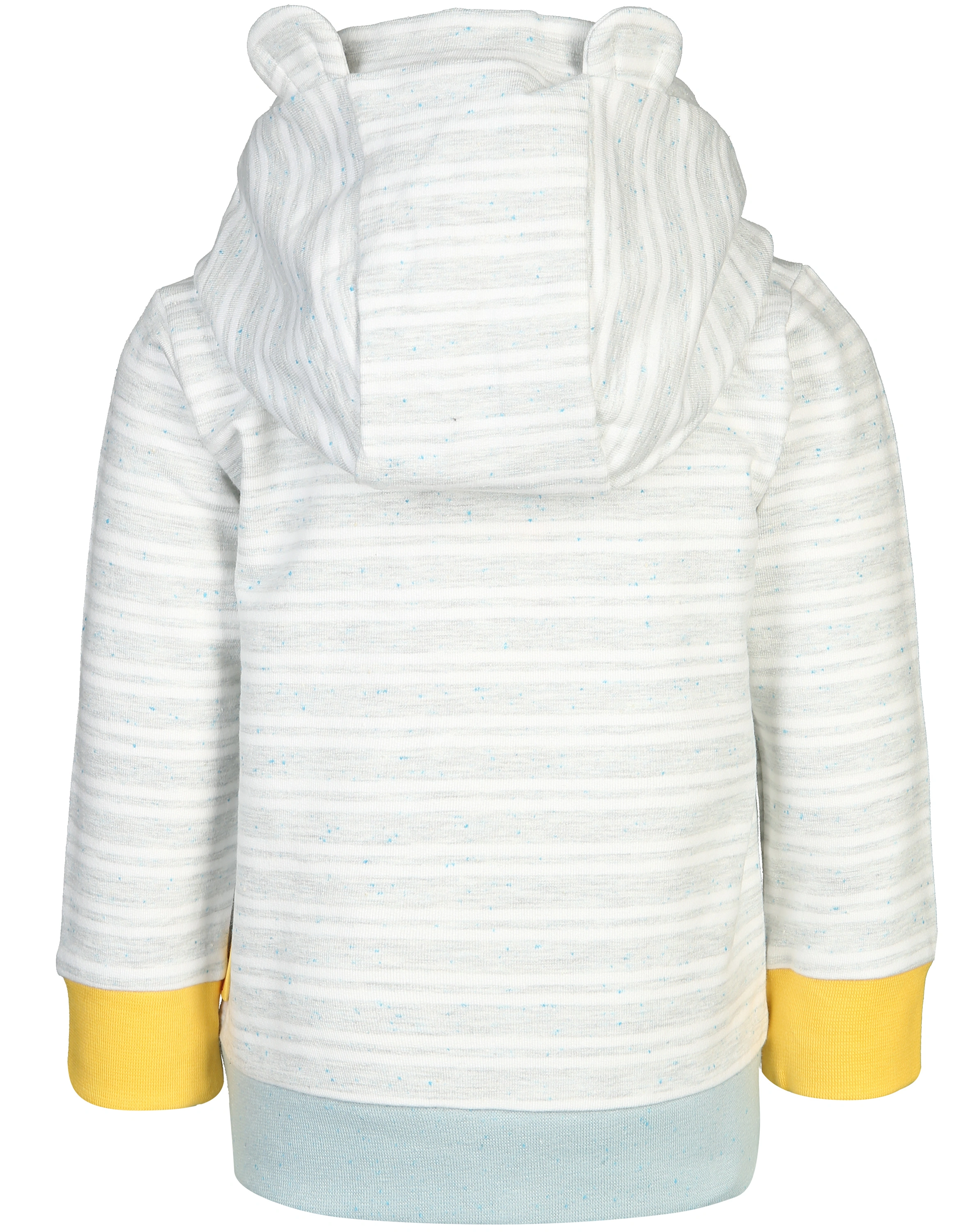 Kapuzen-Sweatjacke GÖSTA gestreift in nimbus cloud