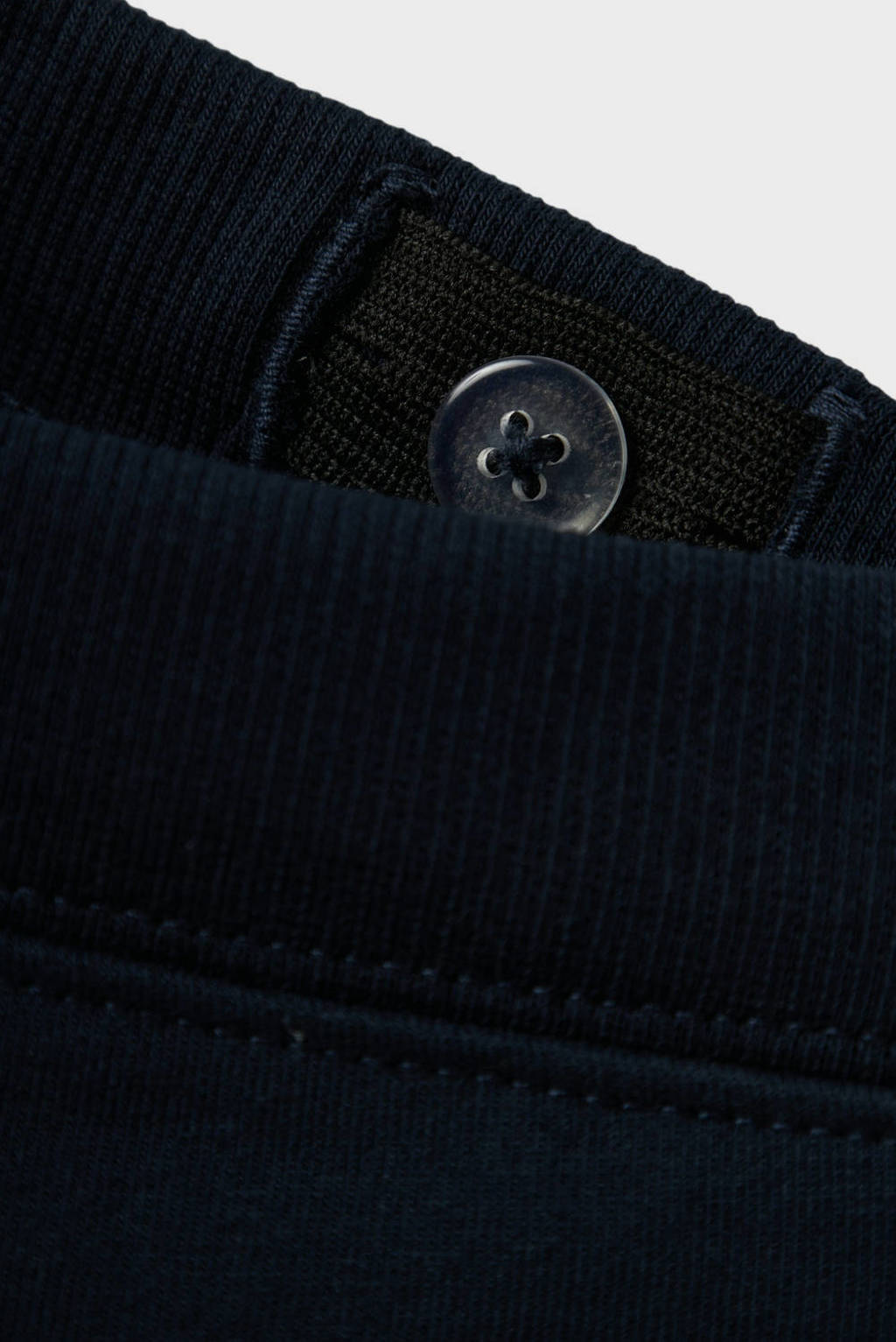 NAME IT baby regular fit broek NBNTAKKI donkerblauw