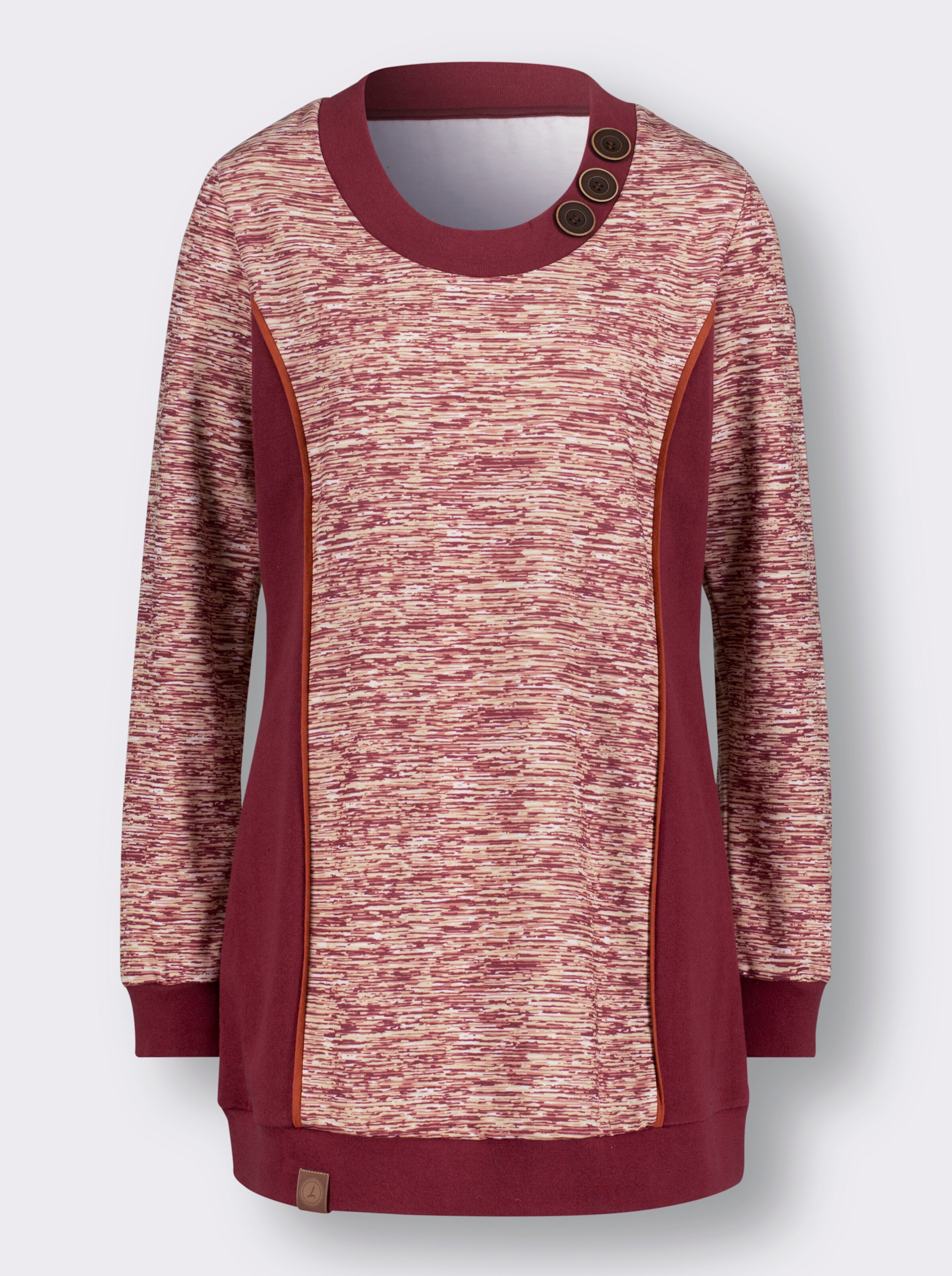 Sweatshirt in Longform