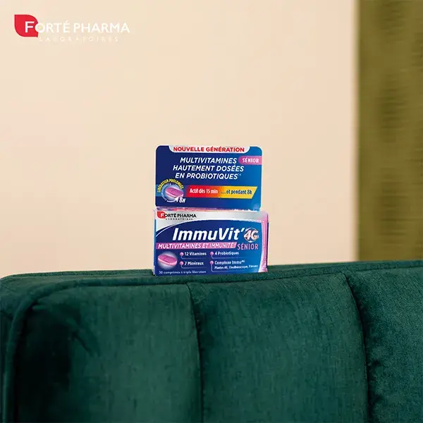 Forté Pharma Immuvit'4G Senior 30 comprimidos