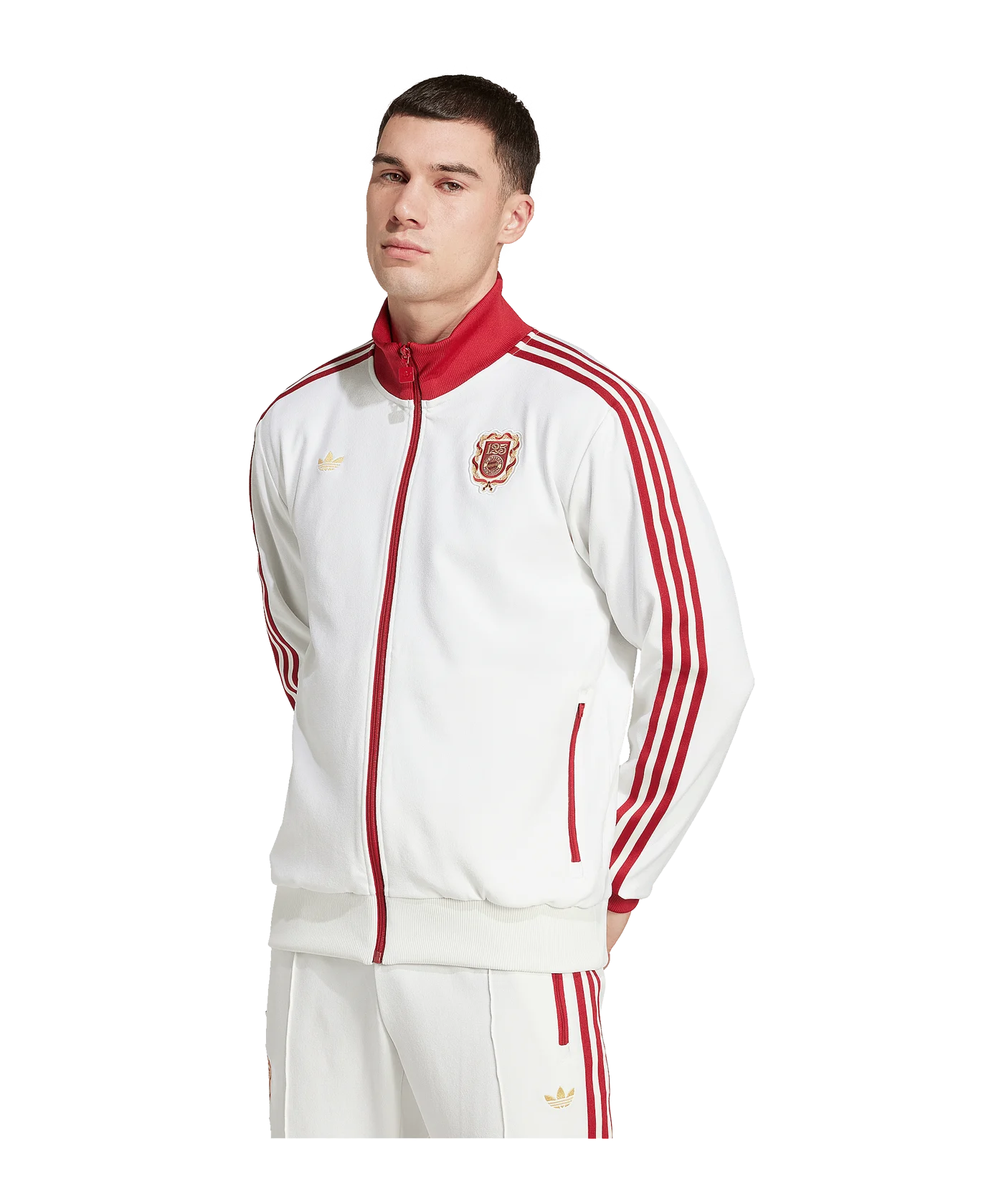 adidas Originals FC Bayern München 125th Anniversary Trainingsjacke Weiss