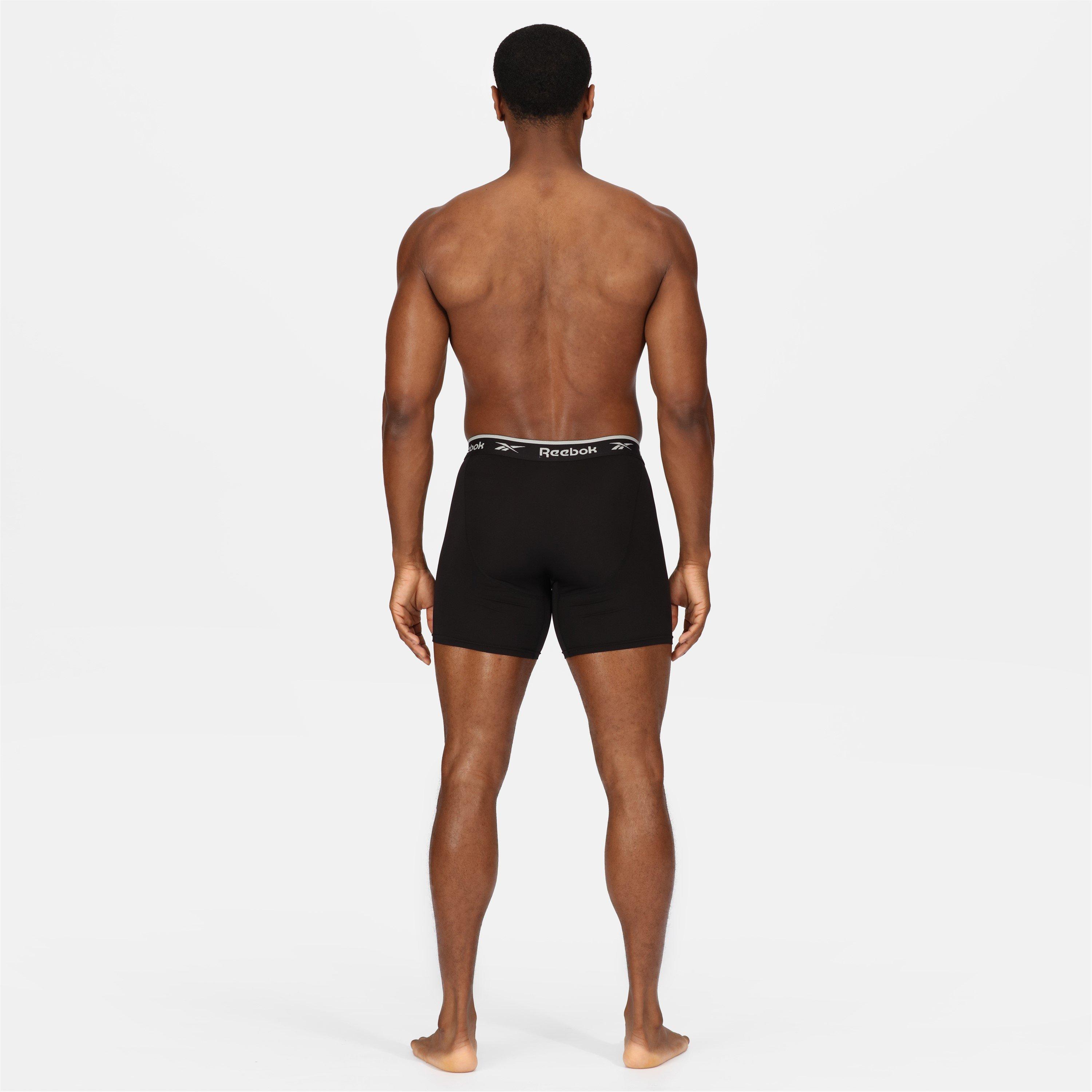 Reebok 3 Pack Boxer Shorts Mens