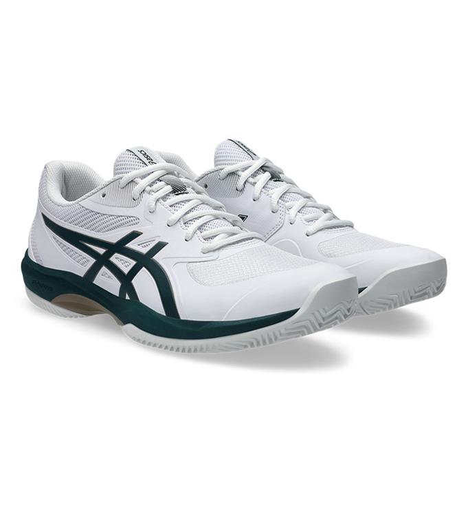 ASICS GAME FF CLAY/OC 1041A490 WHITE-SAXON-GREEN
