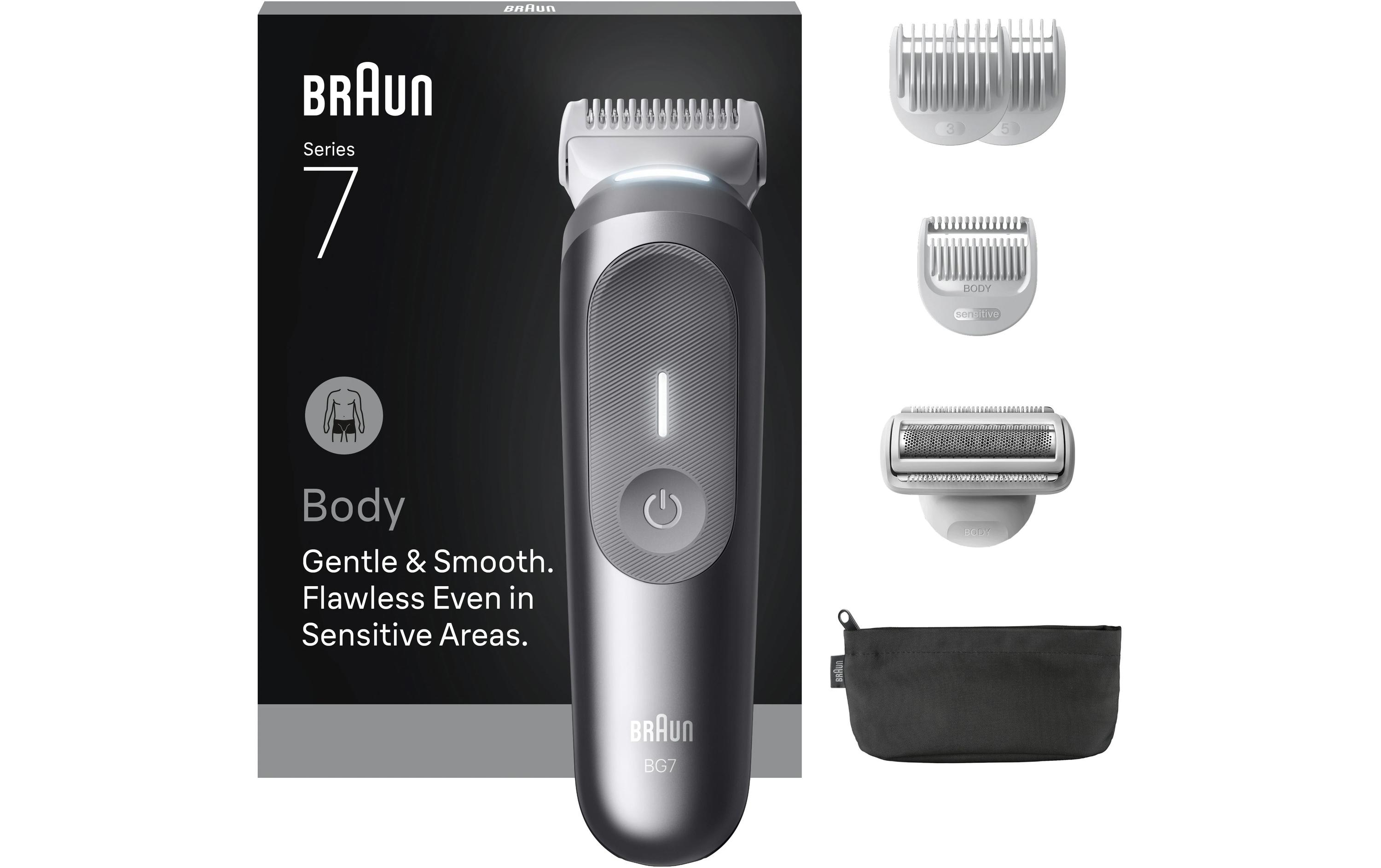 Körperrasierer Series 7 BodyGroomer BG7550Körperpflege- und Haarentfernungs-Gerät für Herren