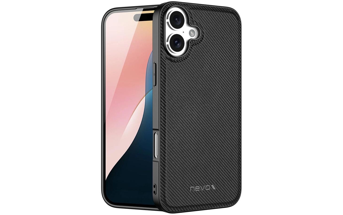 Back Cover StyleShell Nylo iPhone 16 SchwarzSchutzhülle für das Apple iPhone 16