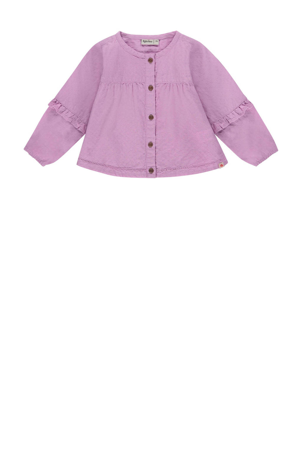Babyface baby blouse paars