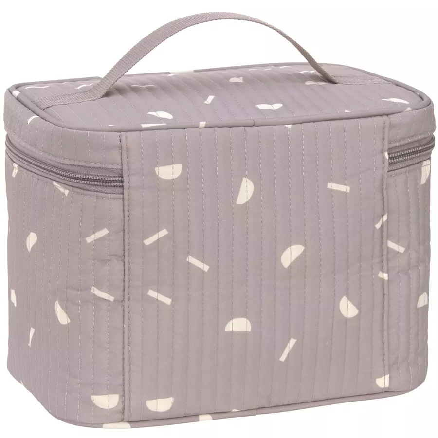 LÄSSIG Wickeltisch Organizer Nursery Caddy To Go Blocks taupe
