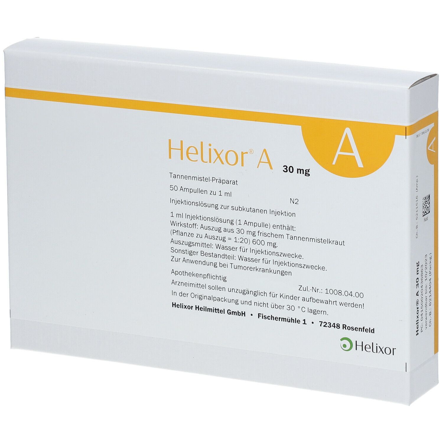 Helixor® A  30 mg