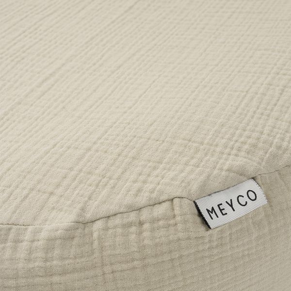 Meyco Baby Uni Relaxhoes Voedingskussen - Pre-Washed Hydrofiel