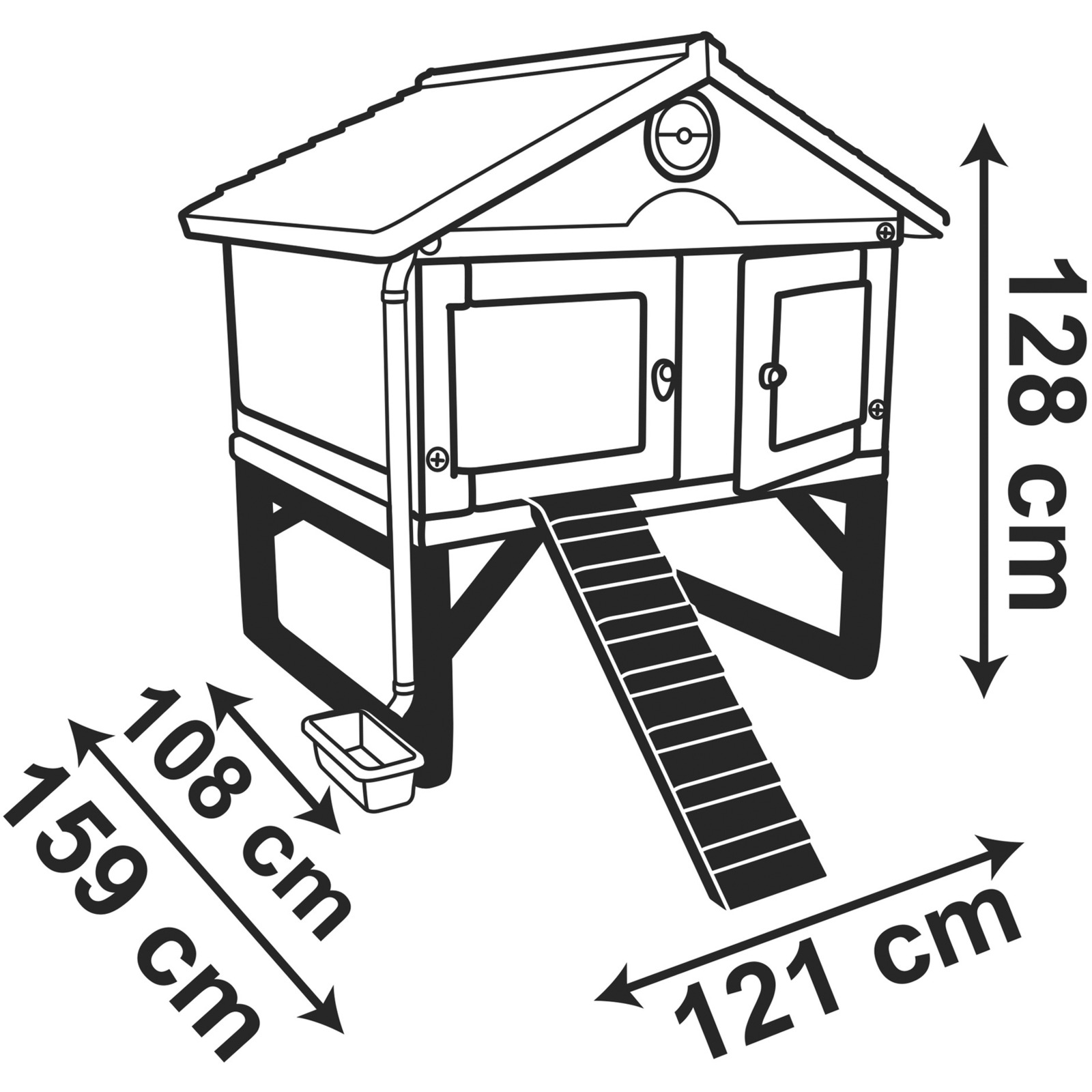 SMOBY Hühnerstall