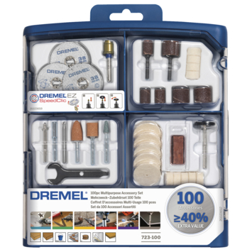 Dremel multitool accessoireset S723JA multifunctioneel - 100-delig